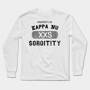 Property of Kappa Nu Soroitity Washed Out Long Sleeve T-Shirt